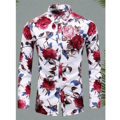 Hemd mit Blumenmuster für Herren