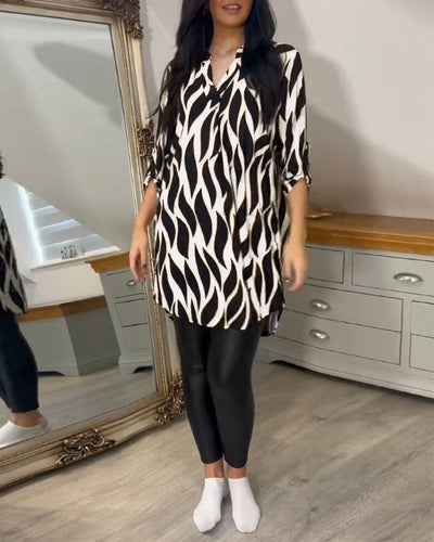 Lässige bluse für frauen