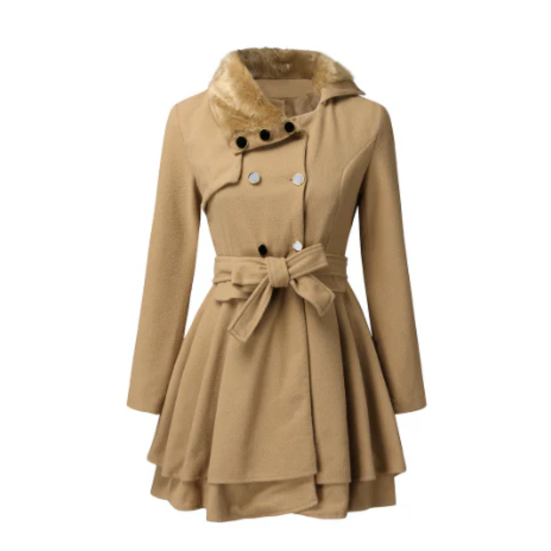Damen Stylischer Gürtel Trenchcoat | Anspruchsvoller Flair