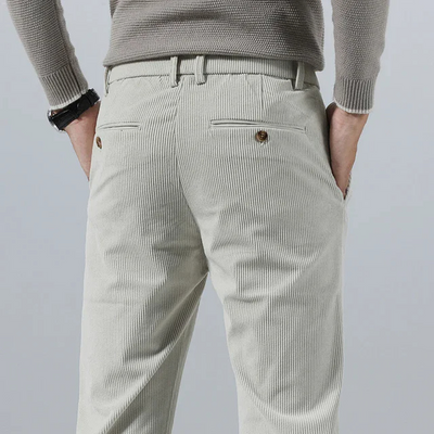 MIRAVO | Cordhose für Herren mit Bügelfalte & Slim Fit