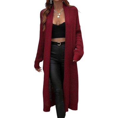 Langer Offener Cardigan für Damen