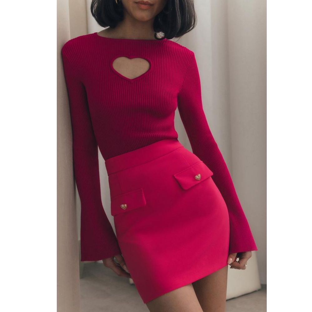 Cut-Out-Pullover für Damen