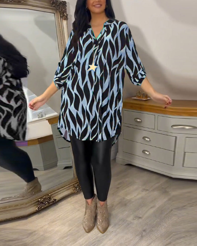 Lässige bluse für frauen