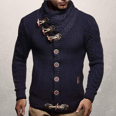 Strickjacke mit Knebelverschlüssen für Herren