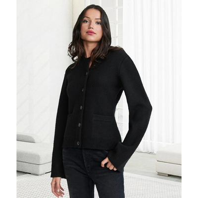 Strickjacke mit Knopfleiste für Damen