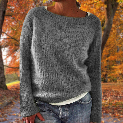 Gemütlicher Strickpullover – Mühelose Wärme mit Entspanntem Charme