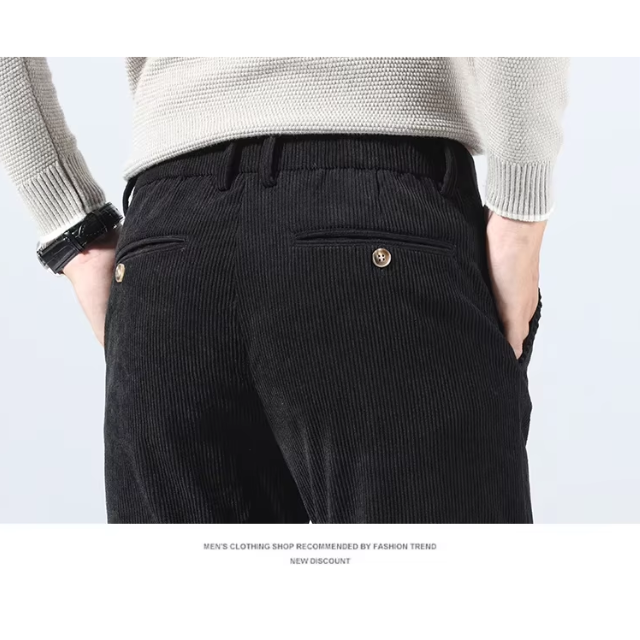 MIRAVO | Cordhose für Herren mit Bügelfalte & Slim Fit