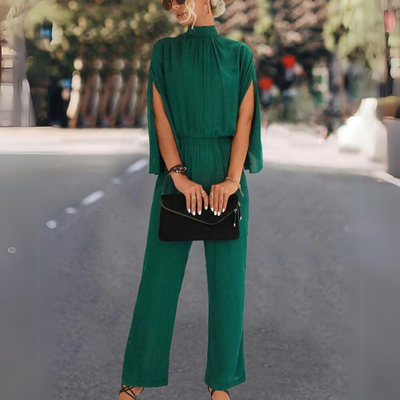 Eleganter Jumpsuit mit Stehkragen für Damen