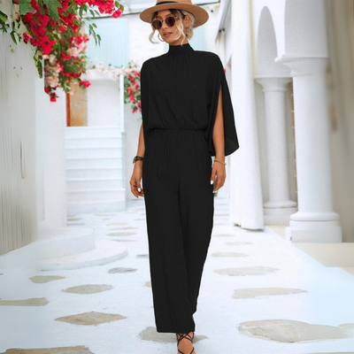 Eleganter Jumpsuit mit Stehkragen für Damen
