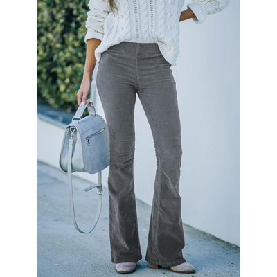 Flared Cordhosen für Damen