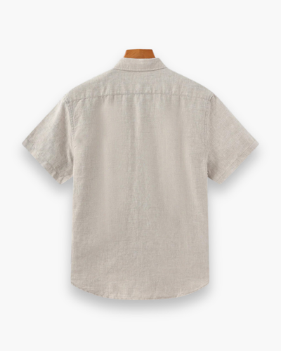 Herren Lässiges Kurzarmhemd | Atmungsaktiv für Sommer