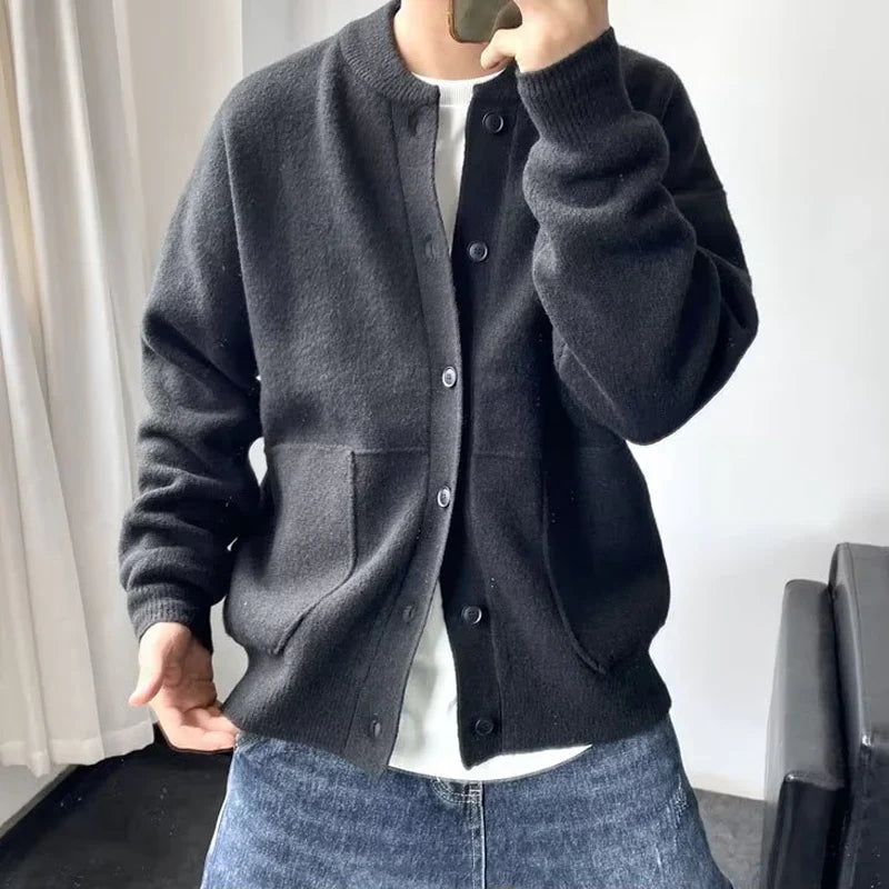 Knopf-Cardigan für Herren