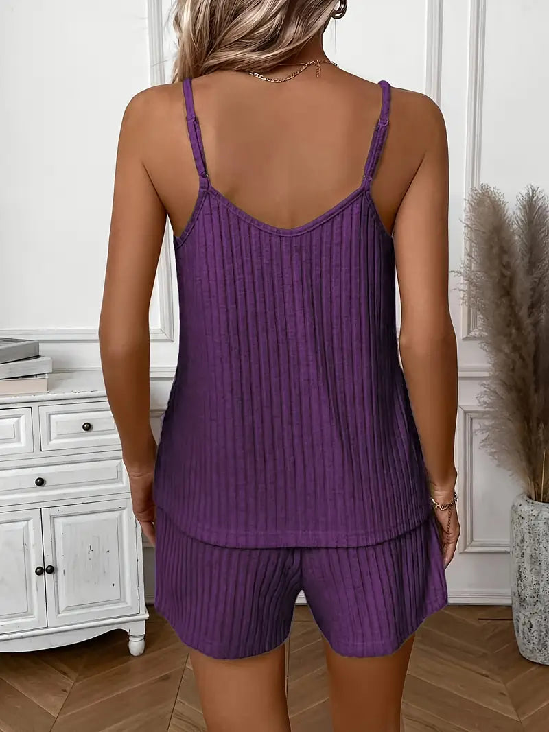 Isalie - Ärmelloses Zweiteiliges Set