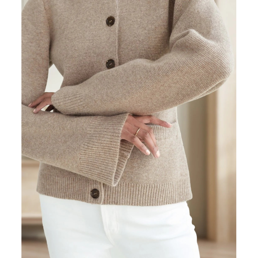 Strickjacke mit Knopfleiste für Damen