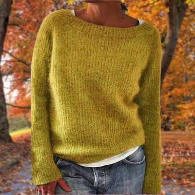 Gemütlicher Strickpullover – Mühelose Wärme mit Entspanntem Charme
