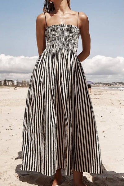 Zoe® | Elegantes Kleid mit Zebrastreifen