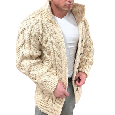 Gestrickte Strickjacke für Herren