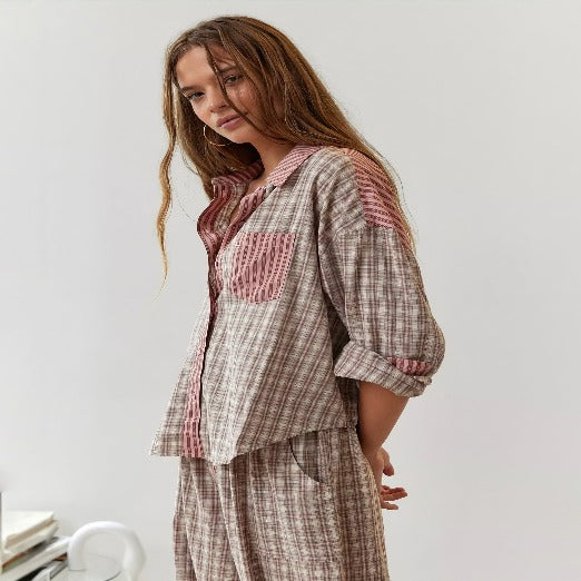 Zweiteiliges Pyjama Set Für Damen | Bequem