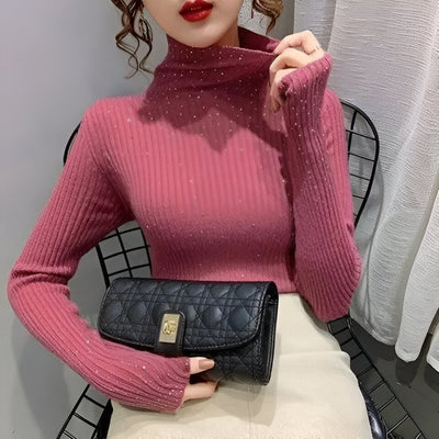 Eulalia | Polo-Shirt mit Diamantverzierung