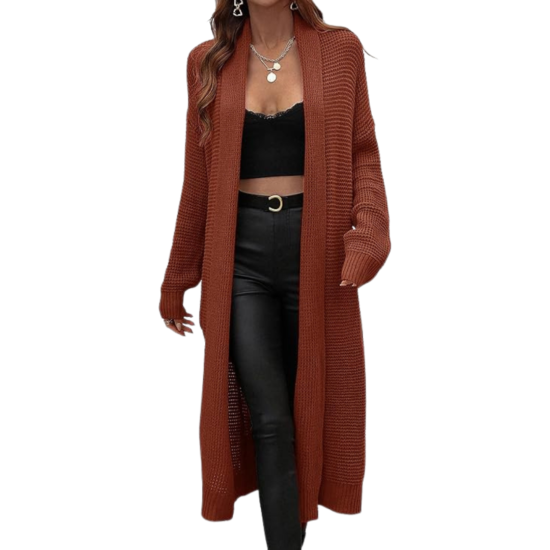 Langer Offener Cardigan für Damen