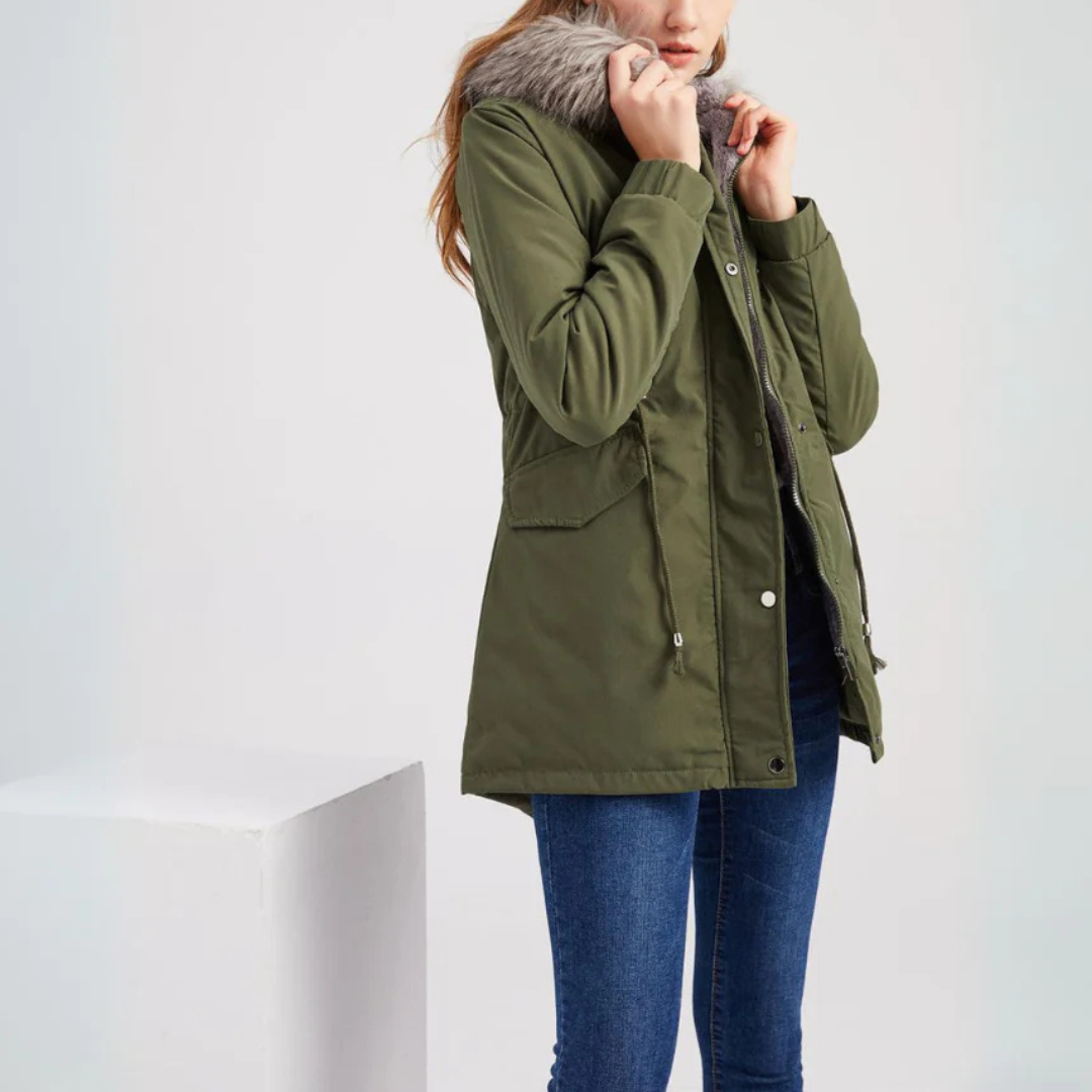 Parka mit Kapuze für Damen