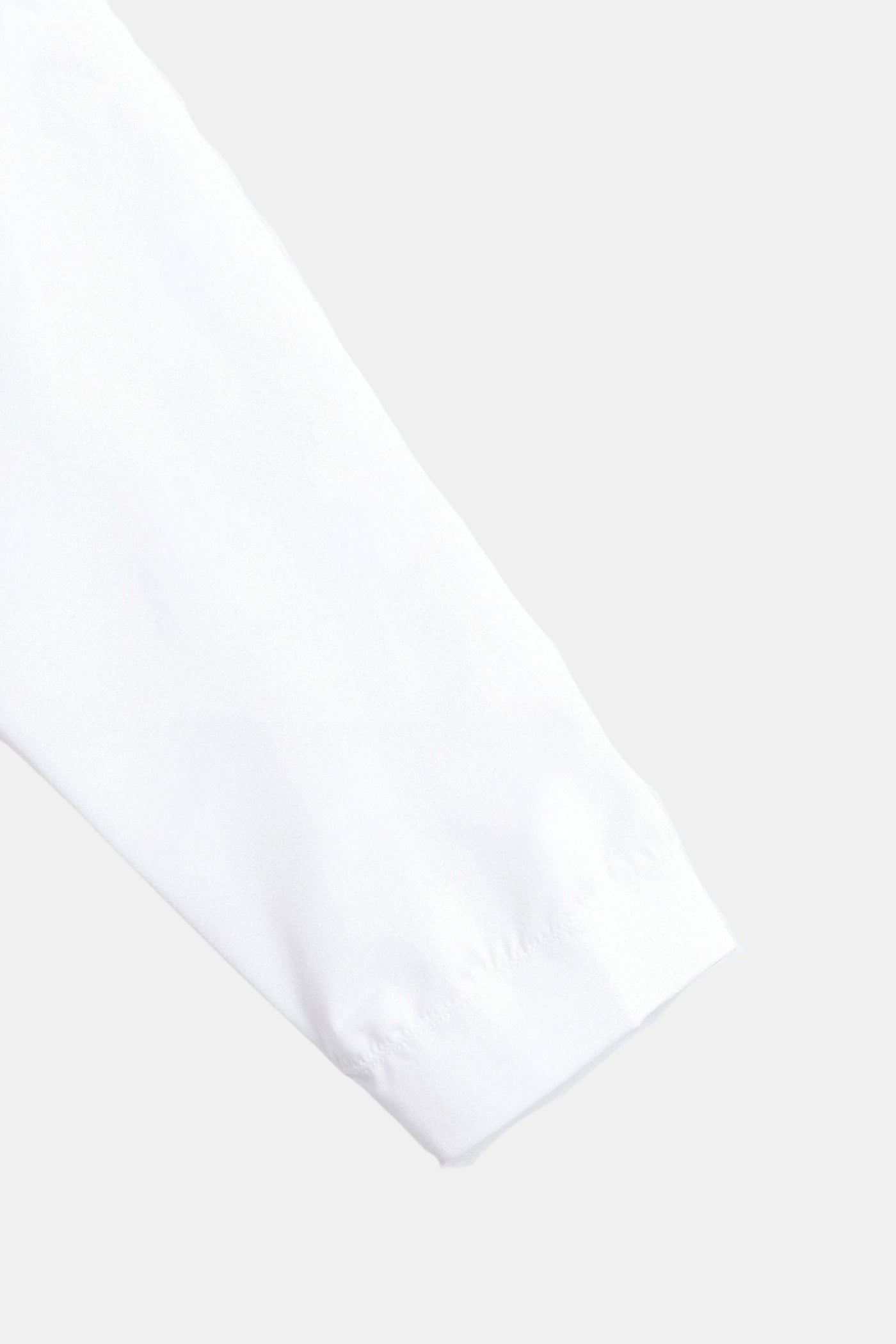 Klassisches Stehkragen-Hemd in Weiß