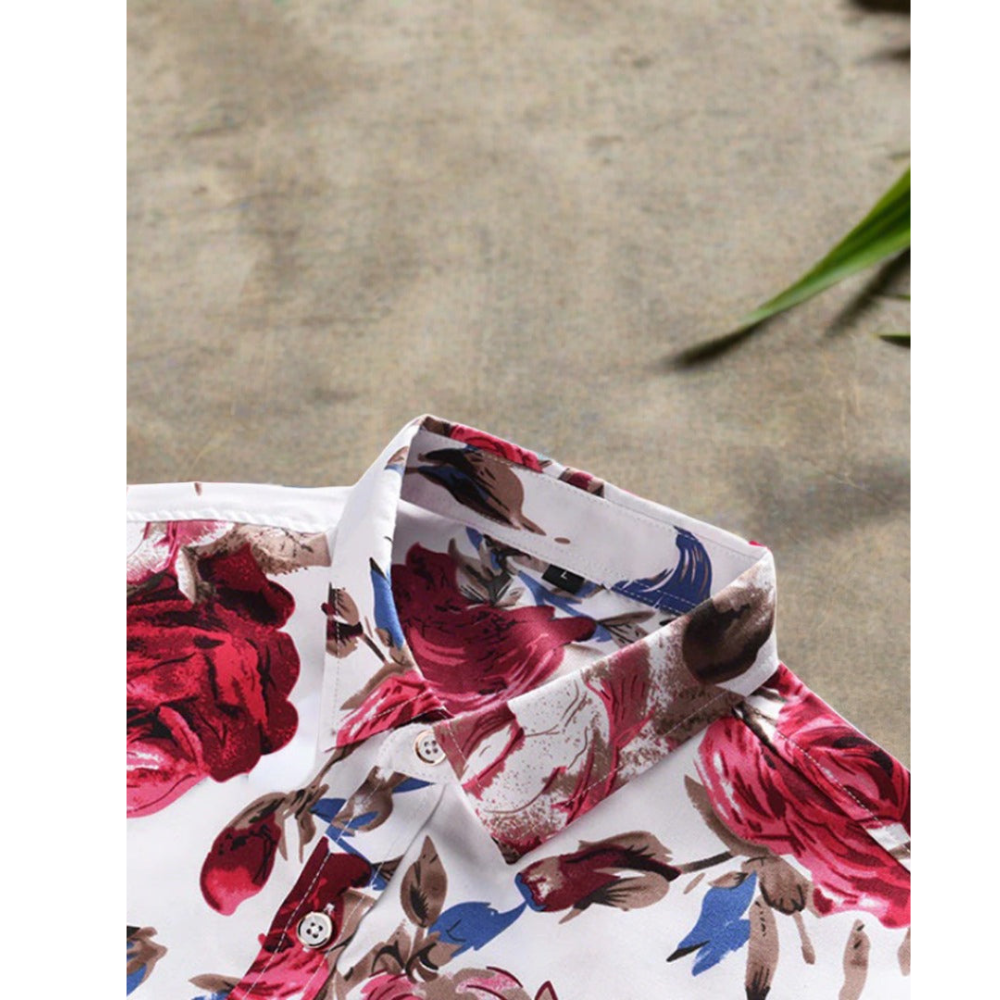 Hemd mit Blumenmuster für Herren