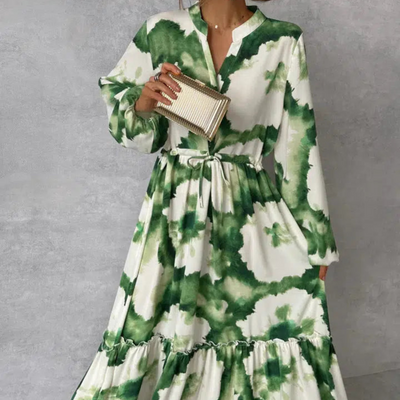 Fließendes Stufenkleid für Damen