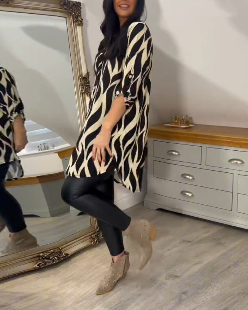 Lässige bluse für frauen