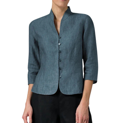 Blazer mit hohem Kragen für Damen