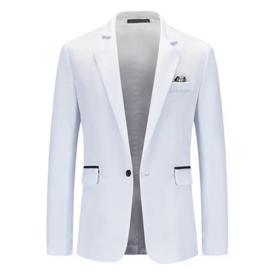 Elegante herren freizeitjacke mit revers