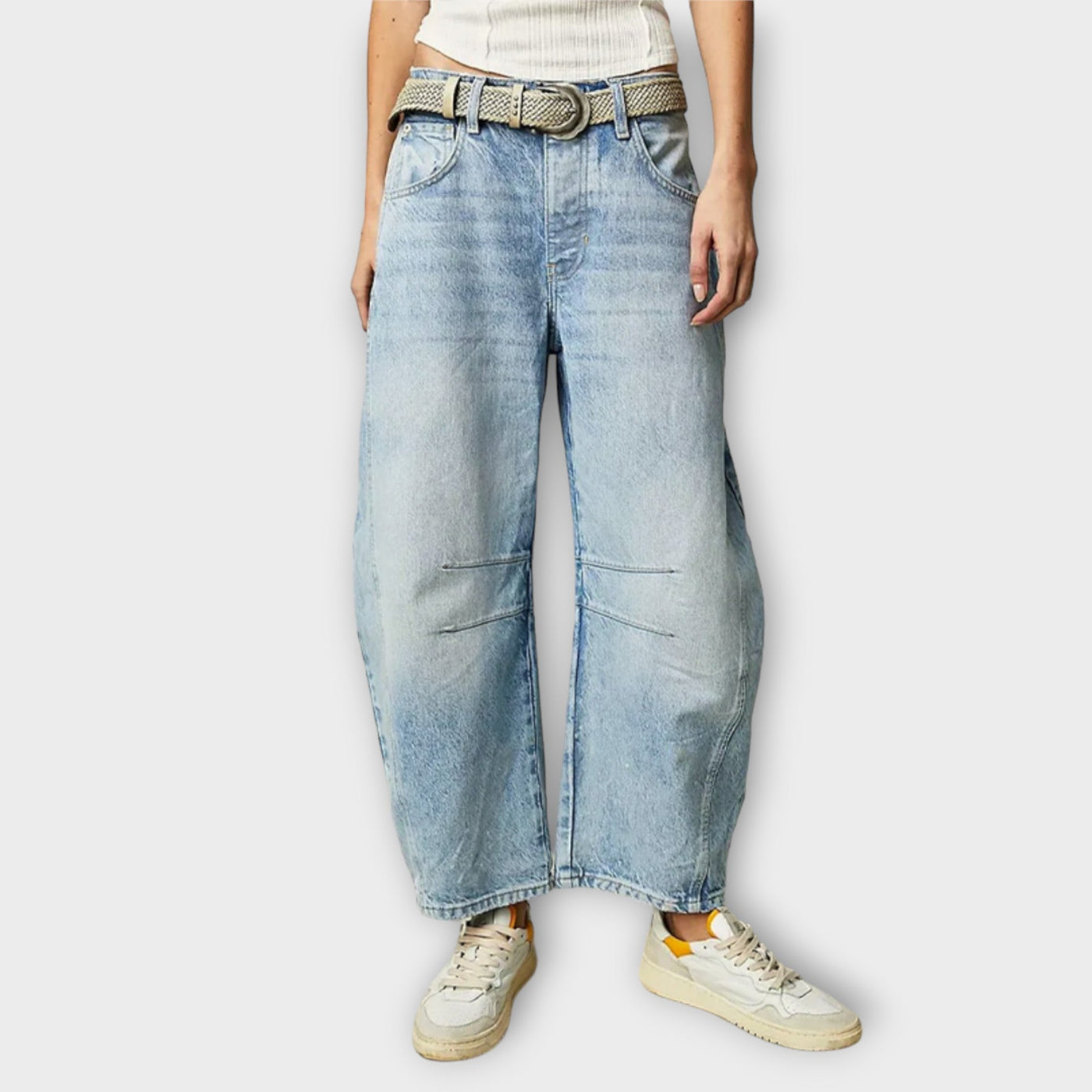 Damenjeans classic weit geschnitten