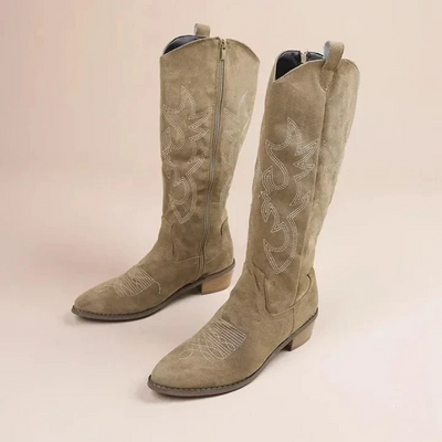 Hohe Cowboystiefel Für Damen | Stilvoll
