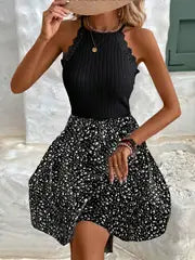 Rebecca | Floral Print Women's Summer Vacation Dress