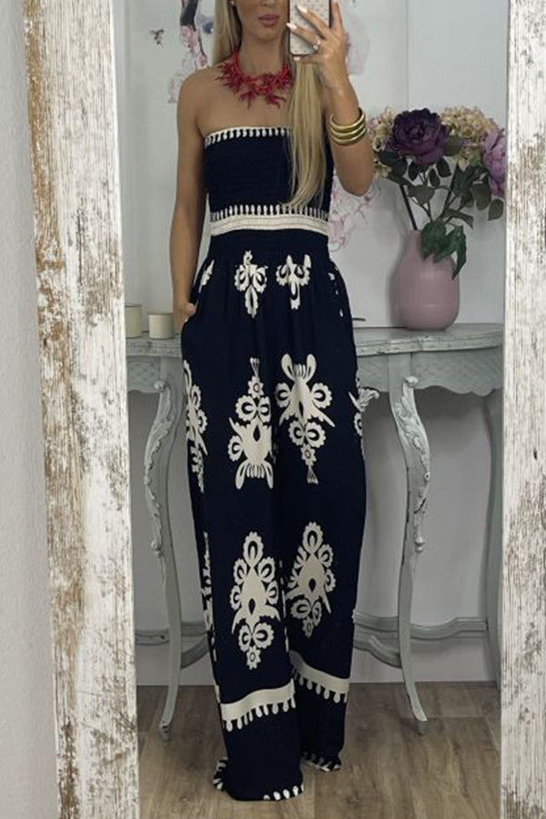 Zoraida® | Boho Bandeau-Jumpsuit