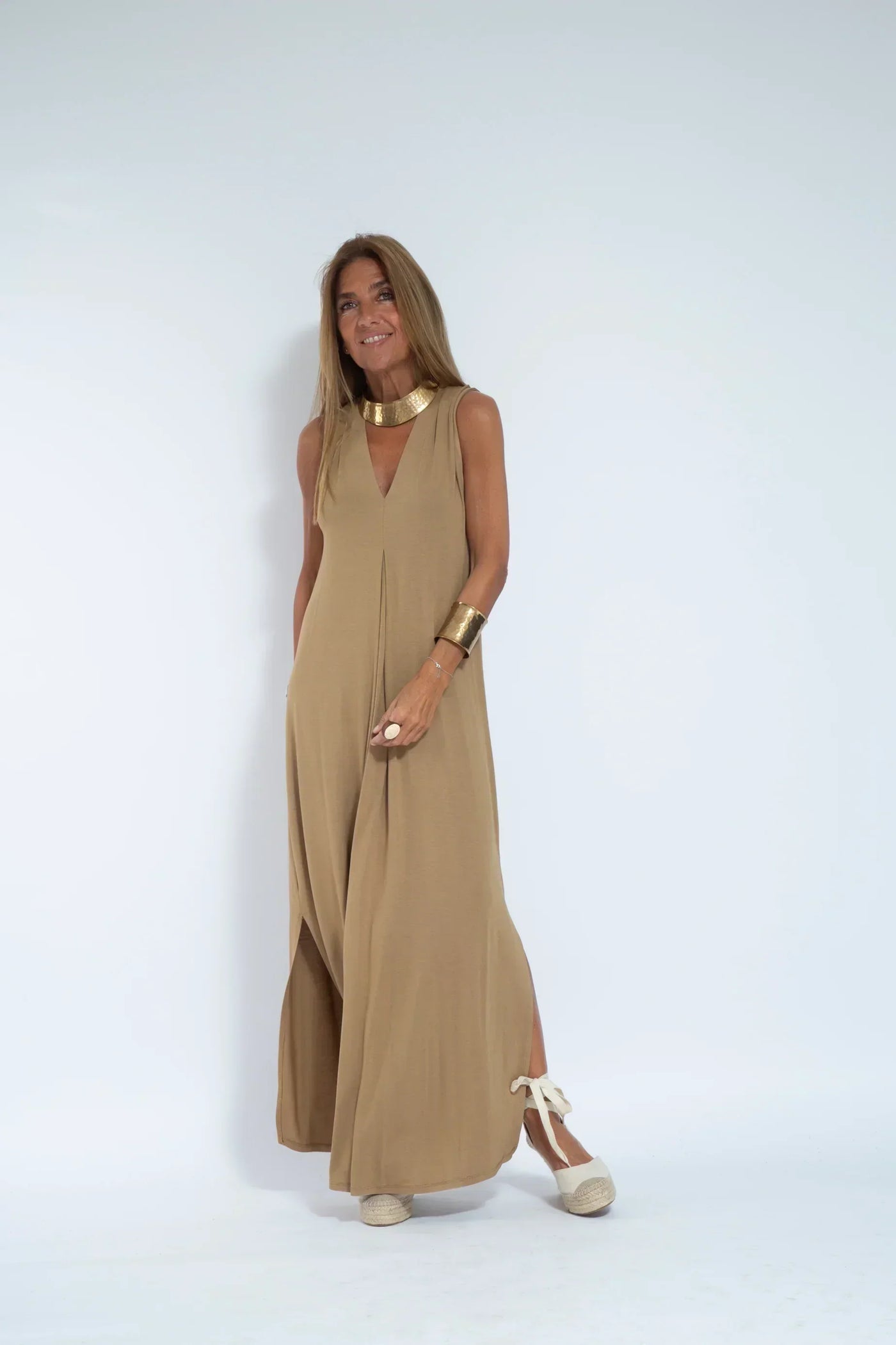 Kleid mit strickjacke