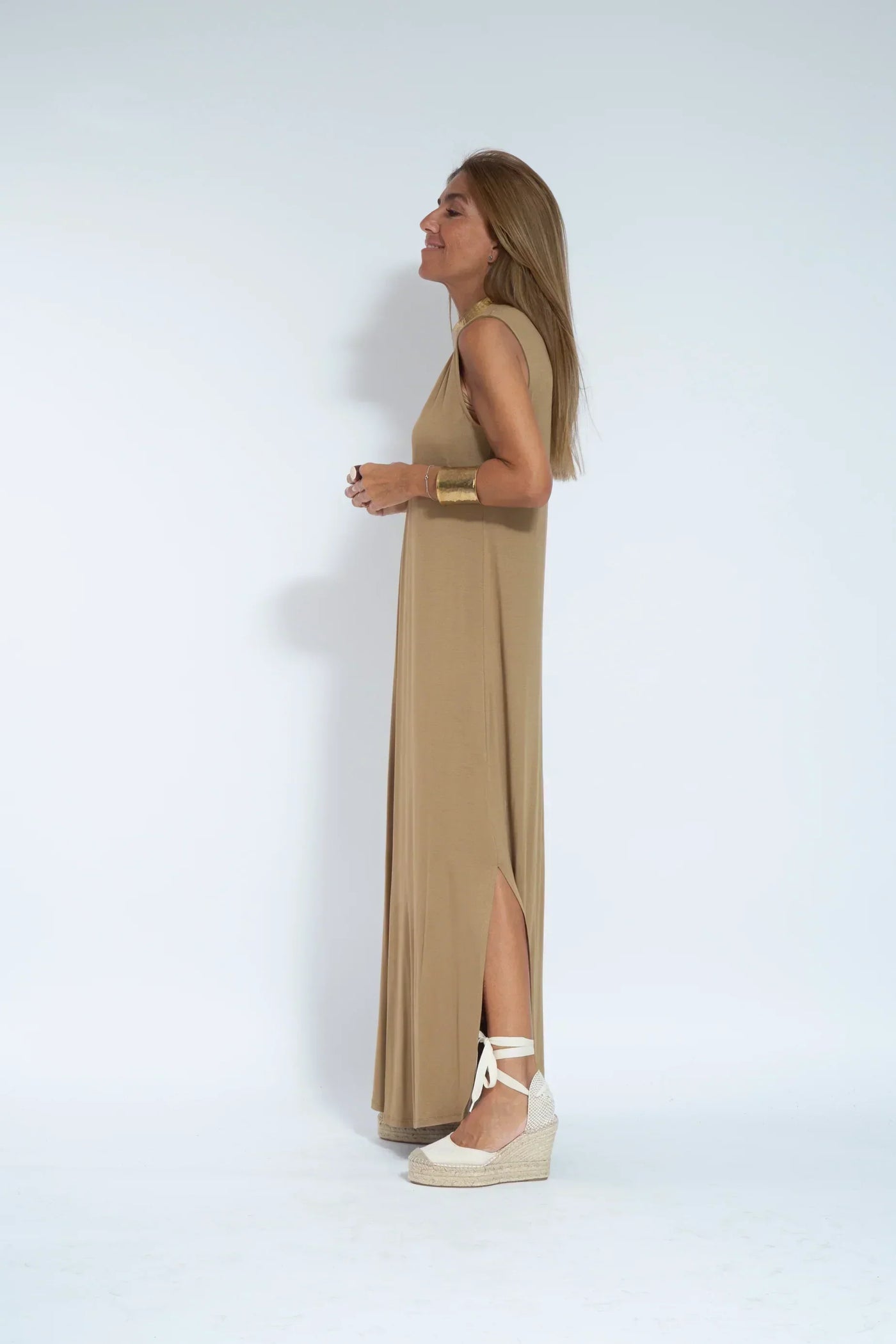 Kleid mit strickjacke