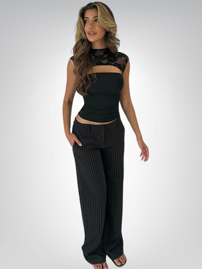 Mayfair™ | Nova Mesh Jacquard Top