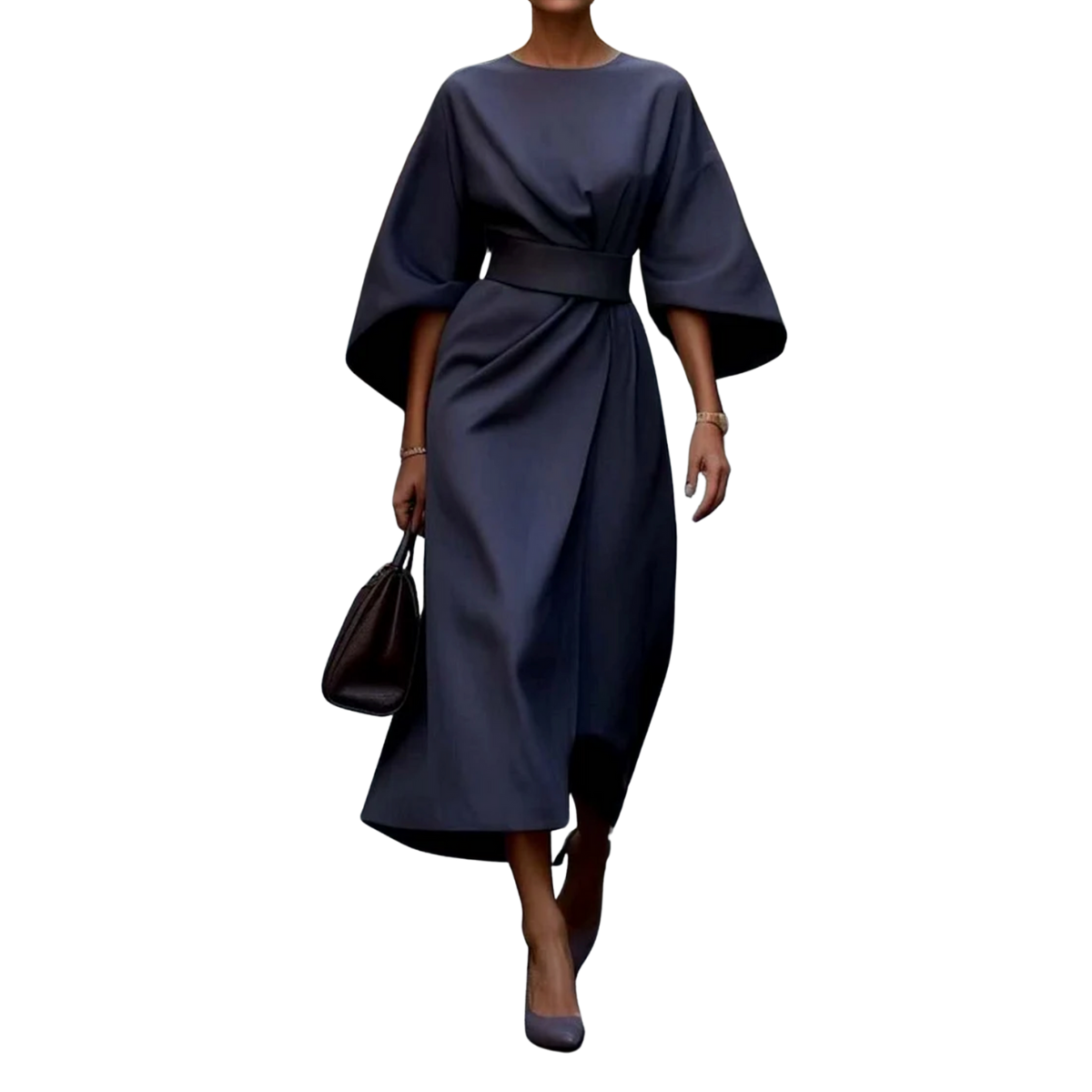 Kleid mit weiten Ärmeln für Damen