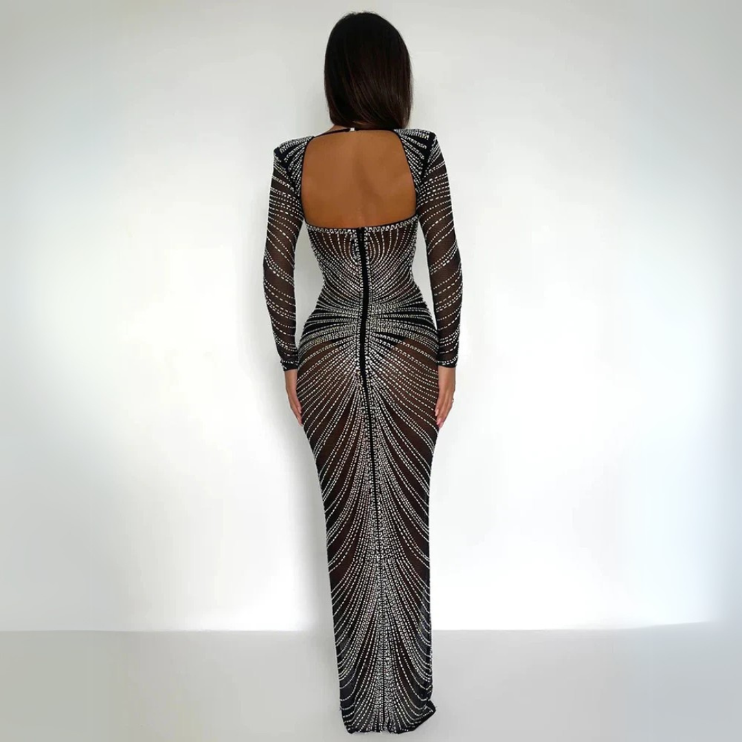 Verziertes Abendkleid für Damen