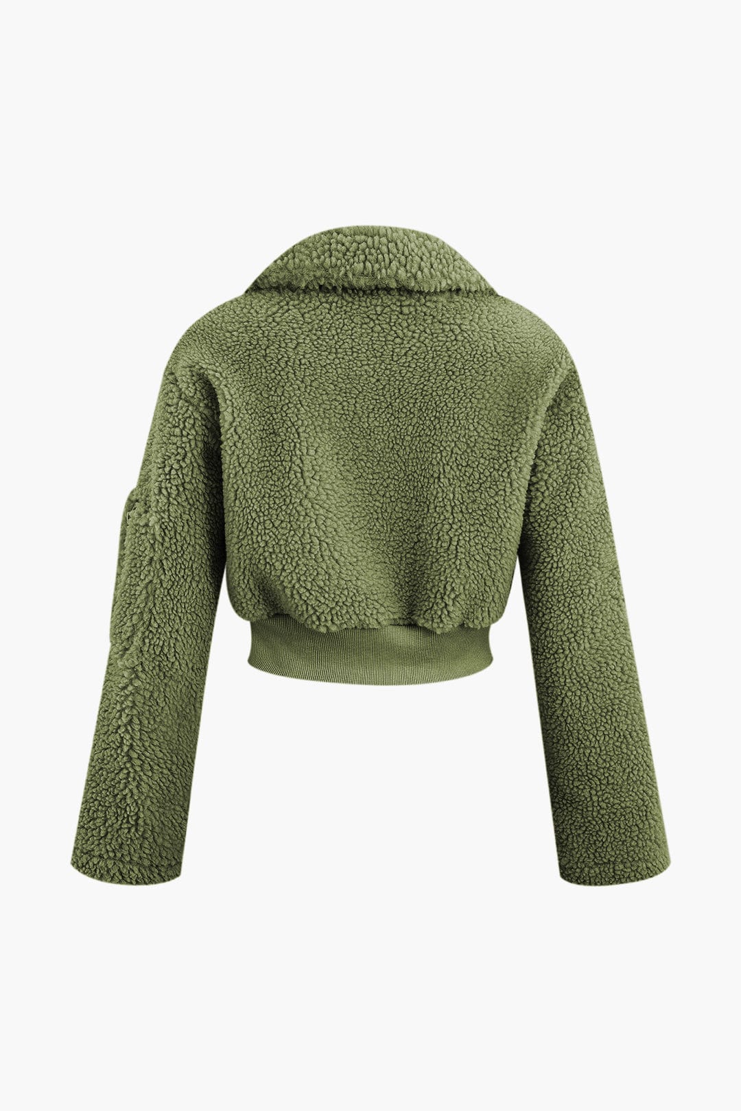 Misha | Teddy-Zweiteiler mit Cargohose & Cropped-Jacke