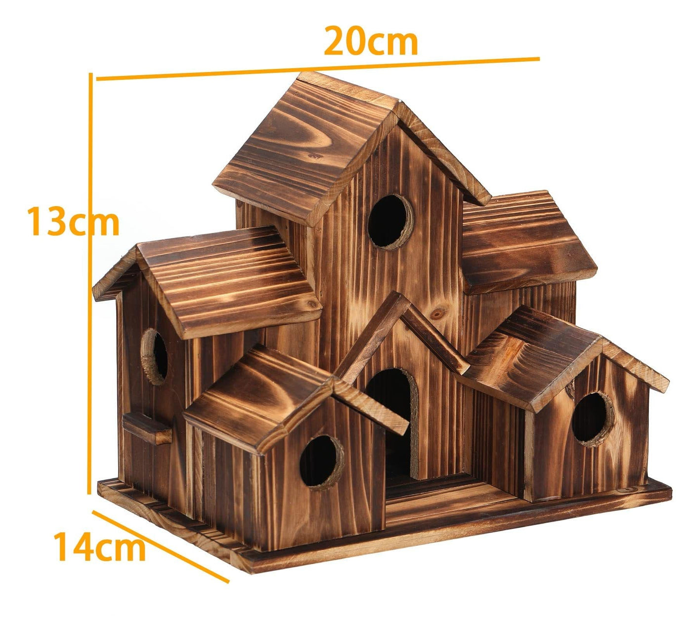 WillowNest funktionelles Vogelhaus aus Holz