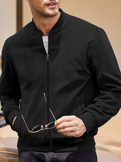 MIRAVO | Retro Herrenjacke aus Wildleder-Optik