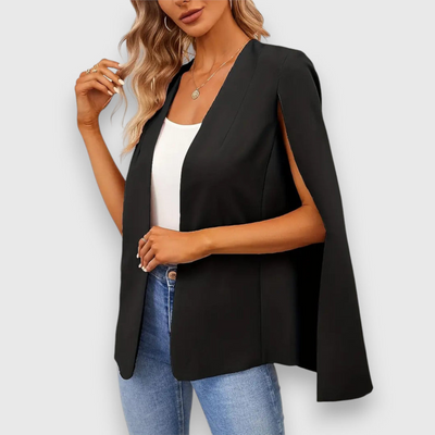 Elegante Cape Jacke für Damen