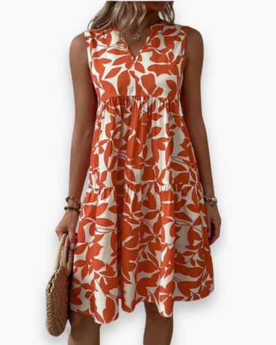 Damen Elegantes A-Linien Kleid | Sommer