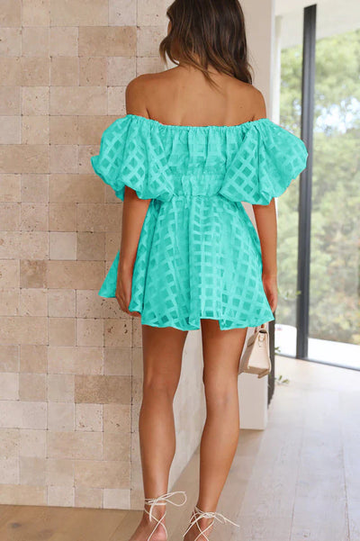 Mayfair™ | Evie - Mini Kleid mit Puffärmeln