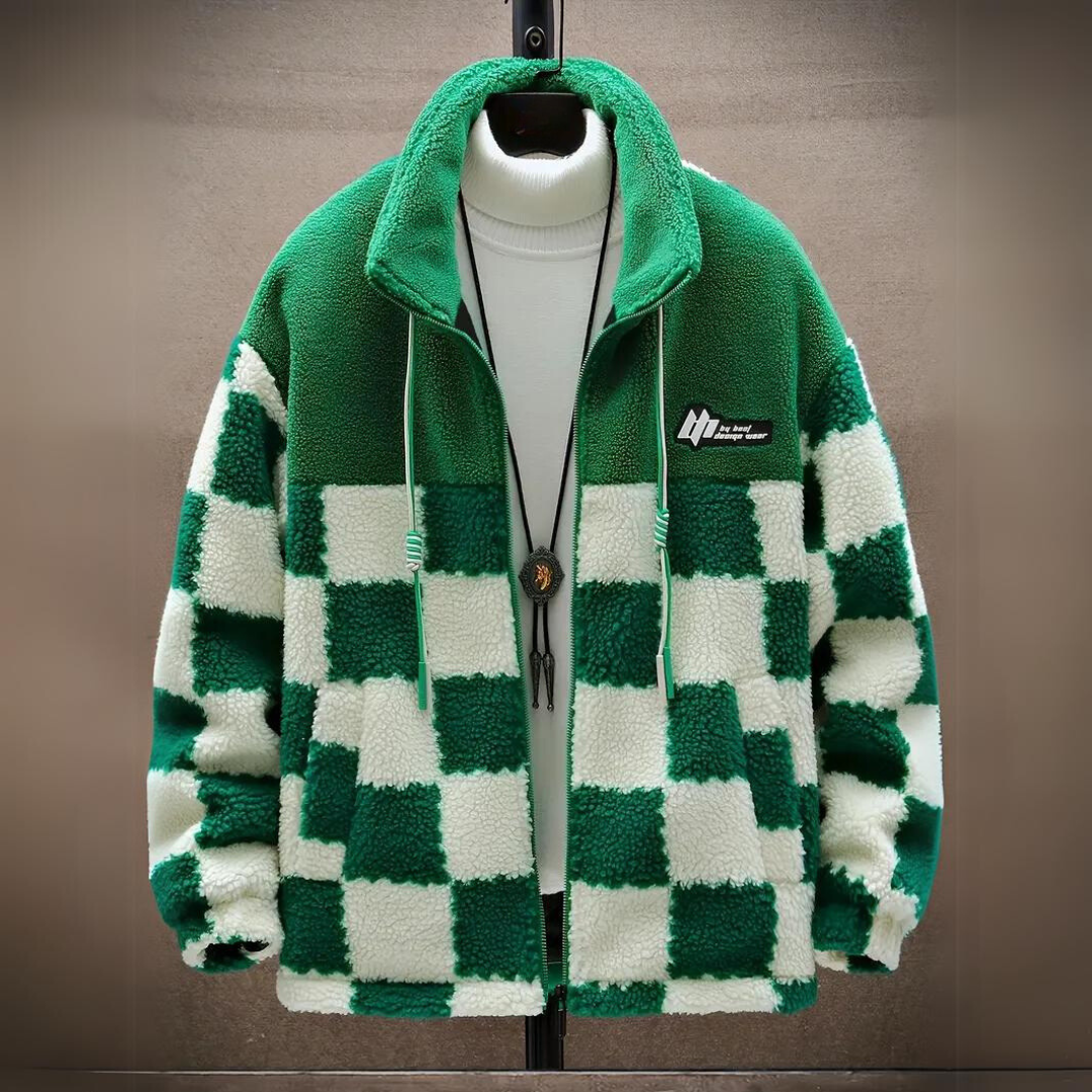 Checkered Jacke für Herren
