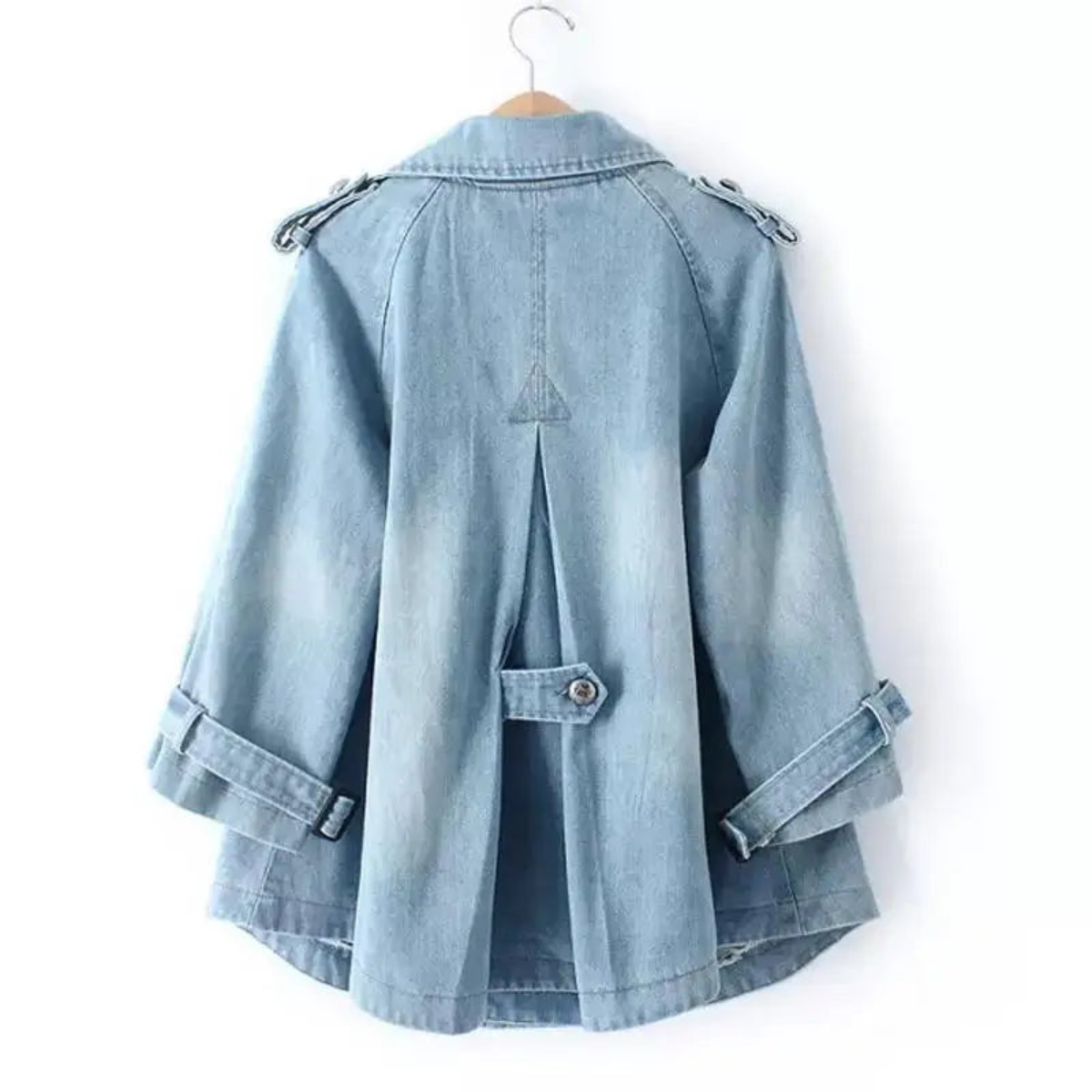 Zweireihige Knopfjacke für Damen