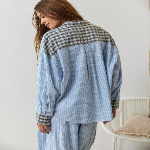 Zweiteiliges Pyjama Set Für Damen | Bequem