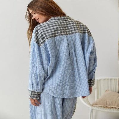 Zweiteiliges Pyjama Set Für Damen | Bequem